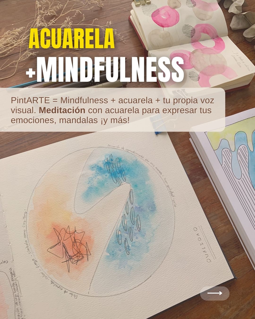 Taller ONLINE PintARTE: Pinta tus emociones