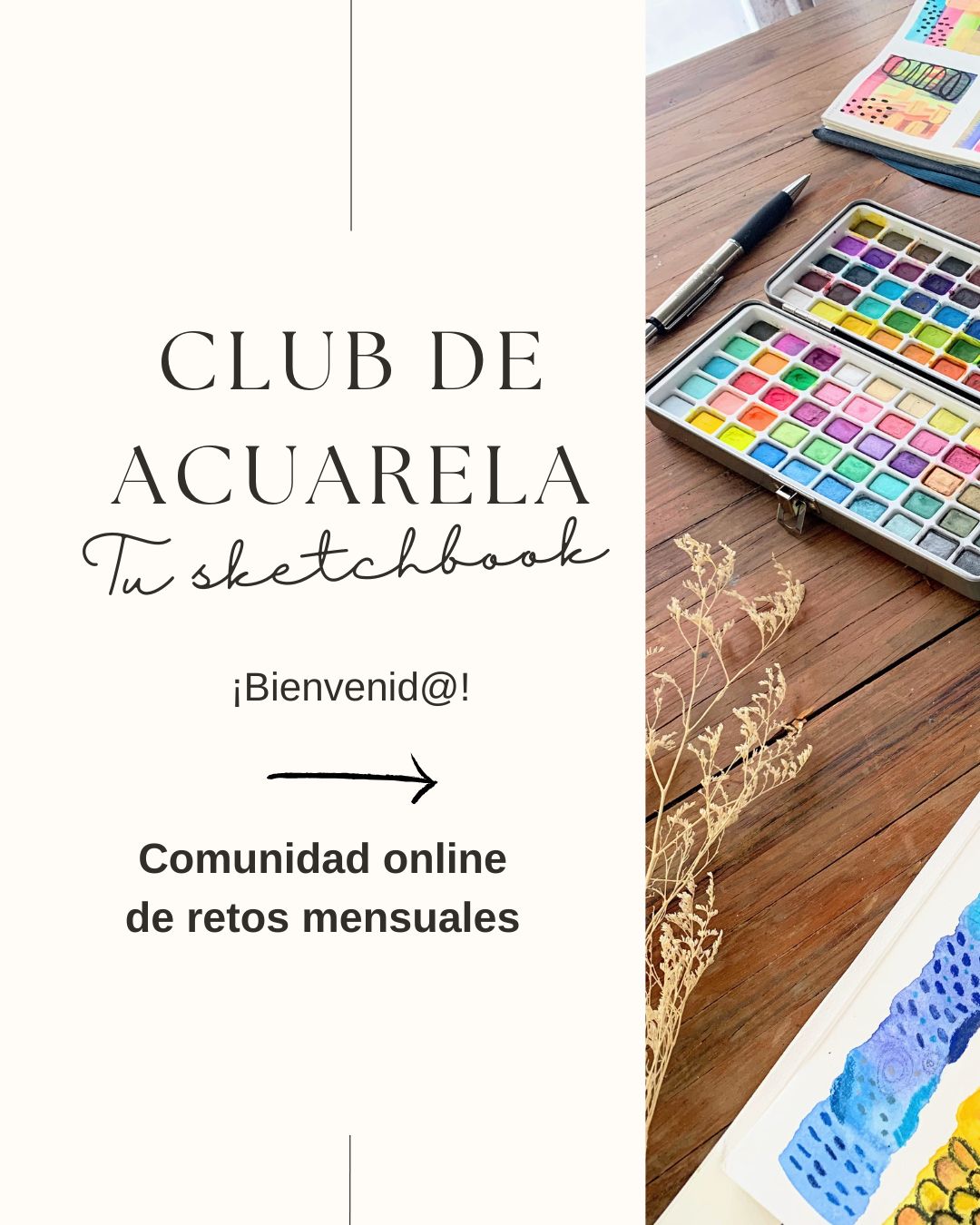 CLUB DE ACUARELA: Tu Sketchbook