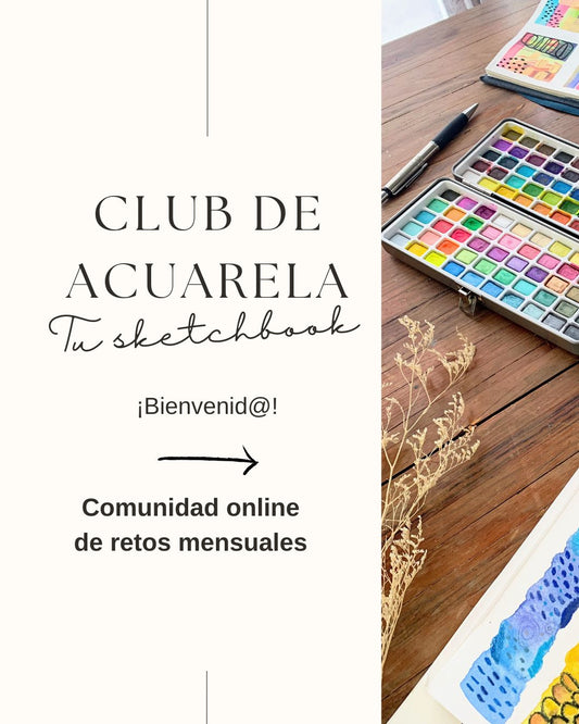 CLUB DE ACUARELA: Tu Sketchbook