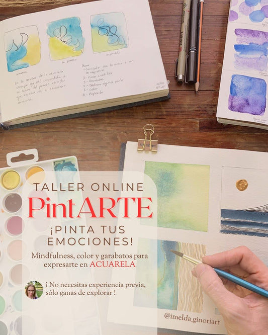 Taller ONLINE PintARTE: Pinta tus emociones